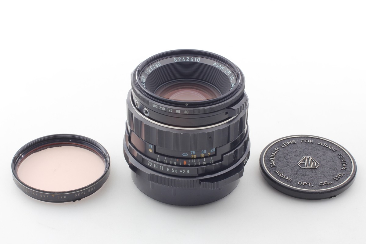 Near MINT+++] Pentax 6x7 SMC Takumar 90mm F2.8 LS Lens For