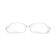 Walleva Clear Non-Polarized Replacement Lenses For Smith Optics Parallel