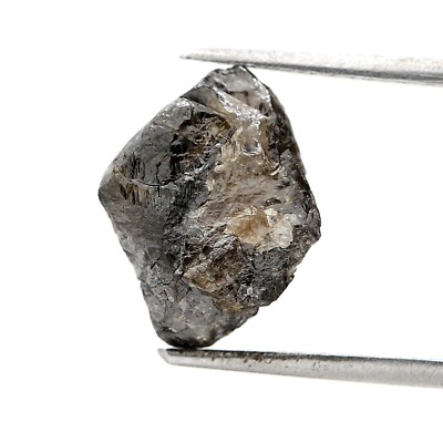 Groß Roh Diamant 5.07tcw Braunton Grau Funkelnde Natur Irregular Form für Gift