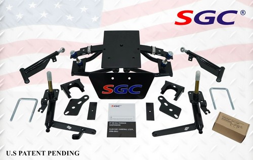 SGC 6" Heavy Duty Double A-Arm Lift Kit for Club Car CARRYALL Golf Cart 96-2011