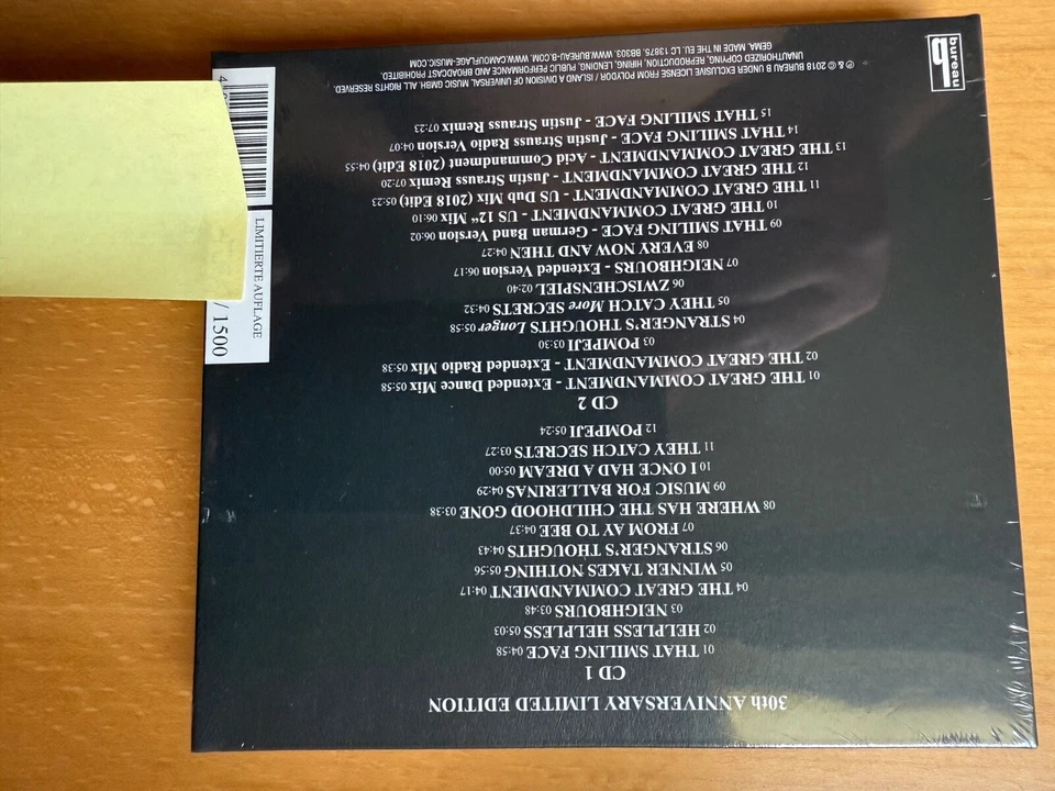 Camouflage Voices & Images 30 Years Anniversary Limited Edition 2 CD NEU OVP - Bild 3 von 4