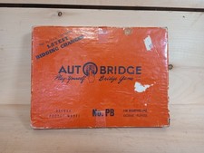 Vintage 1959 Auto Bridge Play Yourself Bridge Game - Deluxe Pocket Model No. PB