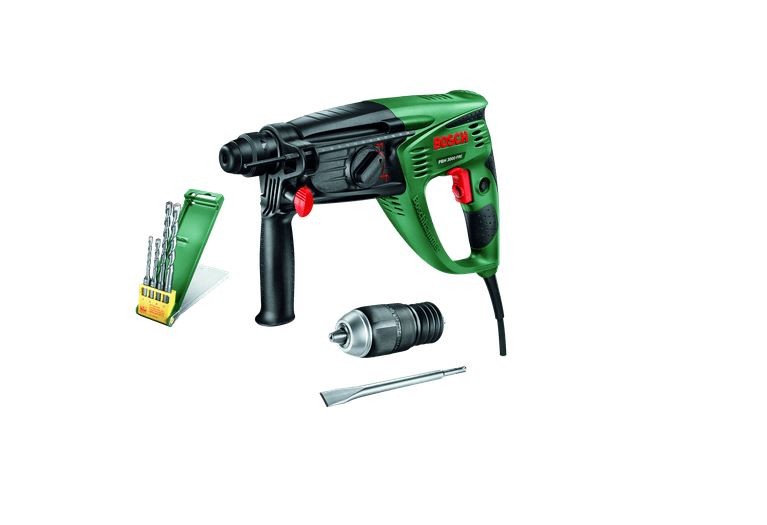 Perforateur Bosch PBH 3000 FRE résout le blocage dans le béton grâce au système SDS 750W