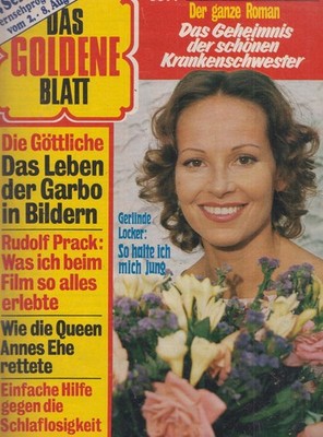 Das goldene Blatt Rex Gildo,Greta Garbo,Gerlinde Locker