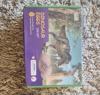 Dr.Sci Dinosaur Eggs Dig Kit 12 Eggs STEM Educational Toy Ages 6+