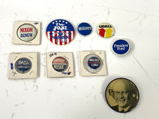Vintage Presidential Pin Collection