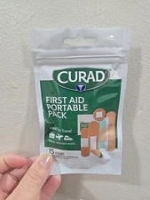 CURAD First Aid Kit with Bag, 35 Pieces, 