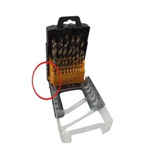 HSS-G Holzbohrer Set 25tlg 1-13mm pr&auml;zise Bohrer f&uuml;r saubere L&ouml;cher