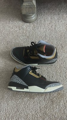 jordan 4 retro black cement gold
