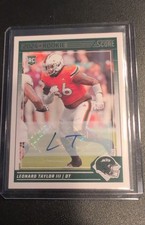 2024 Score - Rookies Leonard Taylor III #396 Signatures (AU, RC)
