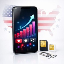 USA TikTok SIM Card – Access USA Content + FREE COURSE