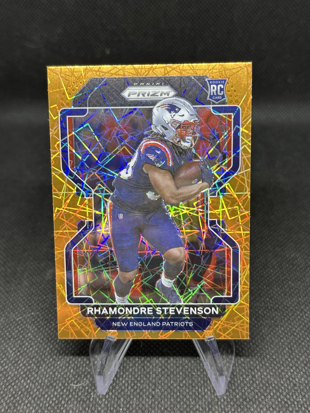 Rhamondre Stevenson Panini Prizm #367 Lazer
