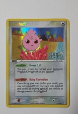 Igglybuff 21/100 EX Crystal Guardians Holo Rare Pokémon Card In English  on eBay