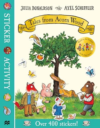 Tales from Acorn Wood Sticker Book by Julia Donaldson NEW - Image 4