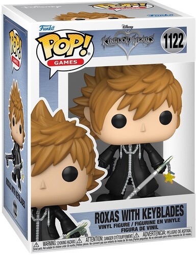 Funko POP! Games: Kingdom Hearts - Roxas with Keyblades [New Toy] Vinyl Figure