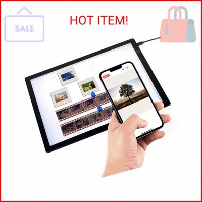 DGODRT Slide Viewer Light Box for Scan Old Slide Negative Film Scanning, Artist