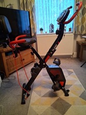 folding exercise bike used pre owned