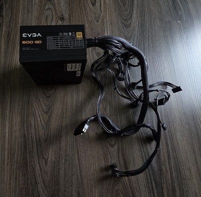 EVGA 600 GD 600W Gold Switching Power Supply 100-GD-0600-BC