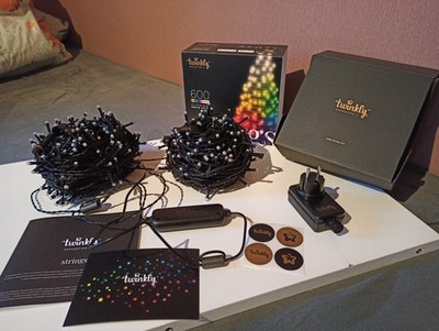 !!! Original Twinkly Strings 600 Lichterkette App gesteuert NEU Weihnachten !!!