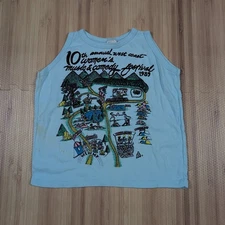 Vintage 80s Feminist Student Organization University Women Convention Ringer Tee