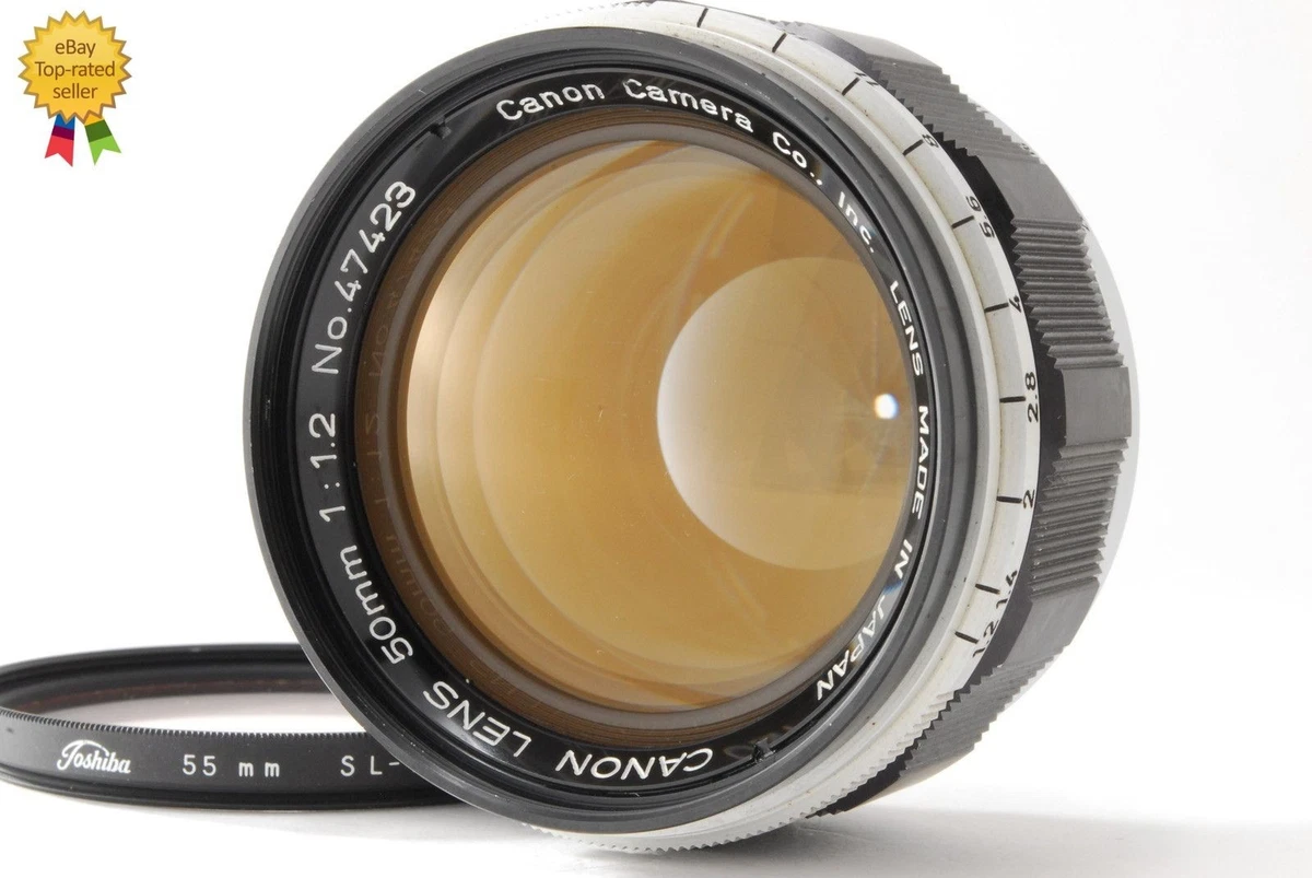 【ジャンク】Canon 50mm F1.2 ライカL39マウント 211 ジャンク】Canon 50mm F1.2 ライカL39マウント 211