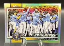 2026 Topps Series 1-Milwaukee Brewers #107 Rainbow Foil