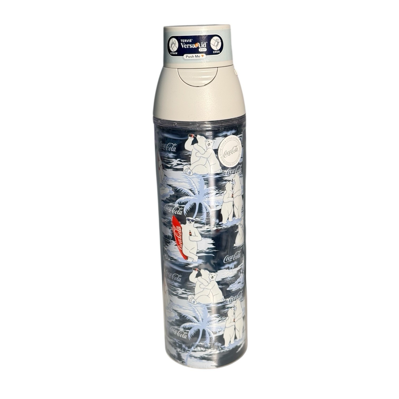 With 2-in-1 Versalid Coke Polar