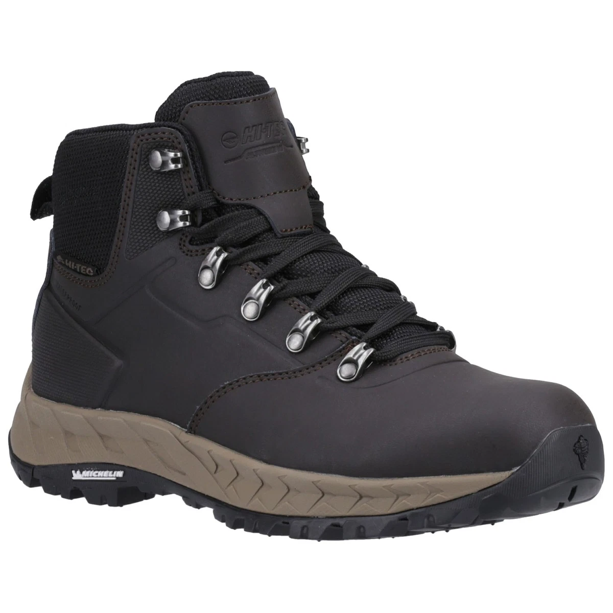 Chaussures De Randonnée Hi-Tec Bandera Low WP Homme, Taille 47 EU, Marron, Imperméables