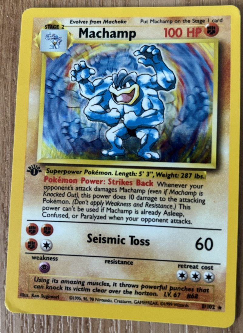Machamp - (Base Set) 008/102
