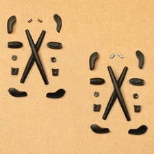 Replacement Rubber Kit Earsocks Nose Pads With Pin Rivet for Oakley Juliet