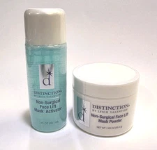 Distinction by Leigh Valentine Non-Surgical Face Lift Mask Powder & Activator