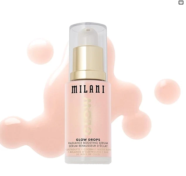 Milani Glow Drops Radiance Boosting Serum-Instantly Hydrate & Illuminate 1 Oz - Image 3 of 4