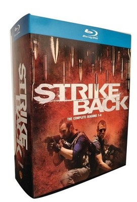 Strike Back: The Complete Series, Seasons 1 8 (15-Disc-Blu-ray Box-Set) New !