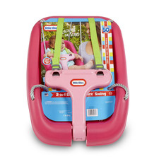 Secure Toddler Swing by Little Tikes - Magenta, Holds up to 50 lbs.