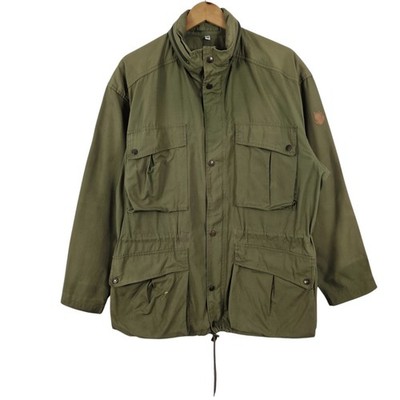 Vintage Fjällräven Jacke Herren 50 Green Field Safari Utility Jacket Reflektor 
