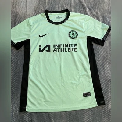 Chelsea London Football Club Soccer Jersey Medium Adult Nike Mint Third 23/24 - Image 1 of 4