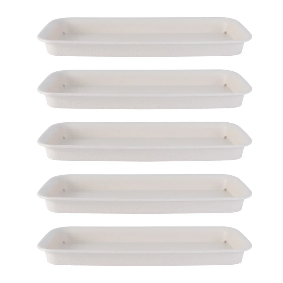  Set of 3 Self-watering Herb Planter Trays Rectangular for Flowers - Image 2 of 4