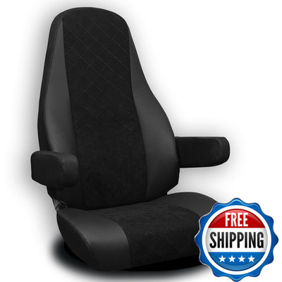 Alfa-Ways Seat Cover For Trucks Fits Freightliner Cascadia Model 125 116 126