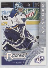 2001-02 SPx Rookie Redemptions Prizes 883/1250 Curtis Sanford #R26 2d8