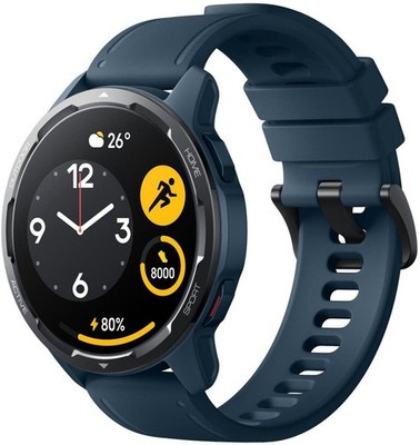 XIAOMI Watch S1 Active GL Blue, mit orangenem band!