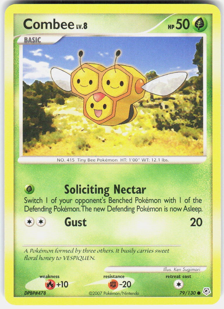 Combee 79/130 Diamond and Pearl Pokemon