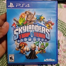 Skylanders Trap Team PS4 Game - Box  Disc - Used in Very Good Condition