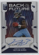 2023 Donruss Elite Back to the Future Signatures 24/149 Treylon Burks Auto 16wc