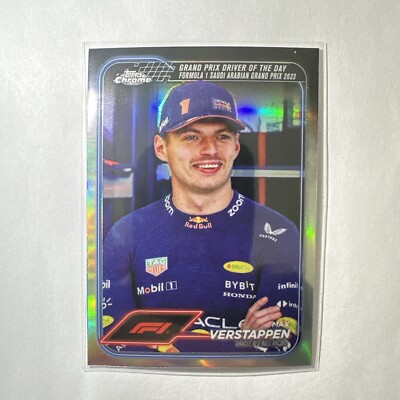  24 Topps Chrome Formula 1 - Grnd Prix D.O.D. Refractor    #160 Max Verstappen