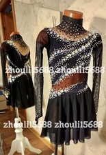 High-end custom skating performance clothing children figure skating performance