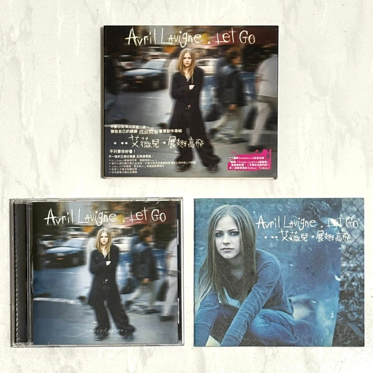 Avril Lavigne 2002 Let Go Taiwan 2nd Matte Edition Box CD 20-P