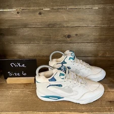 Vintage Womens Nike 1994 Air Conditioner Mid White Sneakers Shoes Size 6 M EUC
