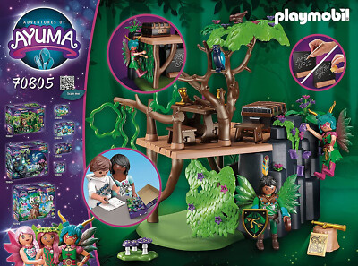 PLAYMOBIL - 70805 - AYUMA - Camp d'entraînement des fées avec 2 figurines et animaux - Jeux - Jouets