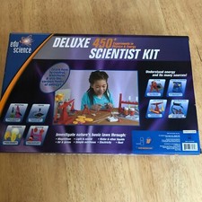 Edu Science Deluxe 450  Experiments Physics and Energy Scientist Kit NIB sealed