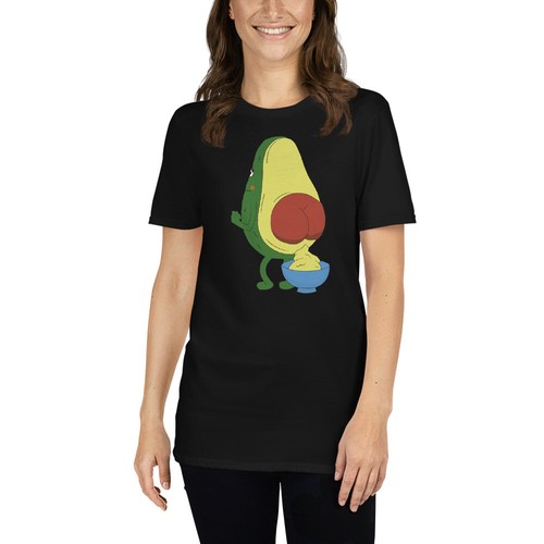 Funny Avocado T-shirt-Cute Vegan Sarcastic Novelty Tee shirt - 第 14/32 張圖片